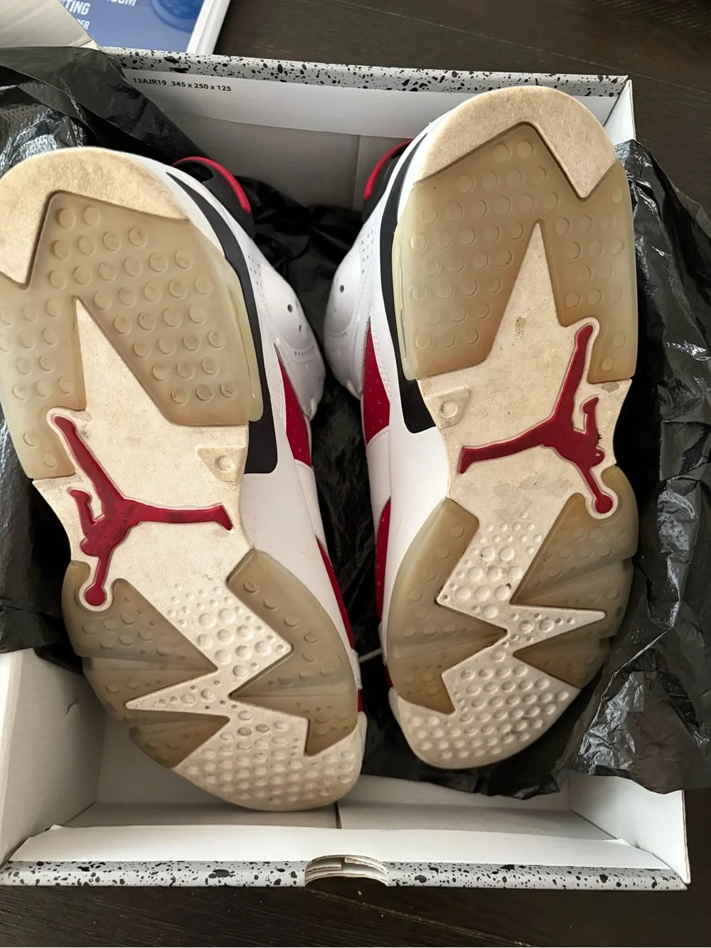 Jordan only worn
